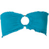 Raisins Half Moon Solids Shirred Bandeau Bikini Top - Women's
