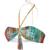 In The Mix Fringe Bandeau Bikini Top - Women's