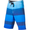 My Name Is Plaid Stripe Board Short - Men's