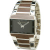 Rip Curl  N.Y.C SS Silver Wood Grain Watch - Men's