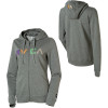 RVCA Logo Full-Zip Hooded Sweatshirt - Women's