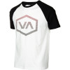 Oiler Fade Baseball Raglan Shirt - Short-Sleeve - Men's