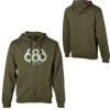 686 Wreath Full-Zip Hooded Sweatshirt - Men's