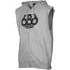 Streak Sleeveless Premium Full-Zip Hoodie - Men's