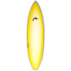 Rusty Piranha 5 Fin Surfboard