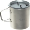 Ti Double Wall Mug w/Lid - 600ml