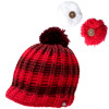 Spacecraft Greyhound Visor Beanie w/ Removable Poms