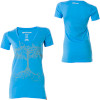 Spacecraft Snowcat Tree T-Shirt - Short-Sleeve - Women's