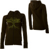 Spacecraft Cat Tree Full-Zip Hooded Sweatshirt - Women's
