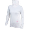 Peach T-Neck Pullover Sweatshirt - Women's