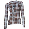 Sessions Diffusion Plaid Crew Shirt - Long-Sleeve - Women's