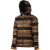 Techy Heather Stripe Jacket - Boys'