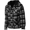 Grey Wolf Sherpa Full-Zip Flannel Hoodie - Men's