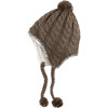 Fuzzy Earflap Beanie - Women's