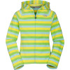 Striped Glacier Full-Zip Hooded Fleece Jacket - Girls'