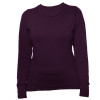 Grid Fleece Scoop Neck Top - Women's