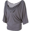 T2Love Cowl Neck Cape Top - Short-Sleeve - Women's: Pull on the T2Love Cowl Neck Cape Top, grab your camera, and head out to the seashore to take pictures of the lighthouse.