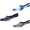 Stripes and Checks Sock - 3 Pack - Women's
