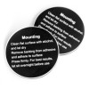 Flat Surface Mount Adhesive 2 Pack