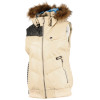 Volcom Hanayaka Hooded Leather Down Vest - Women's