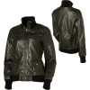 Volcom Pick Pocket Pu Bomber Jacket - Women's
