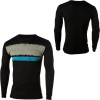 Volcom Blurry Stripe Thermal Waffle T-Shirt - Long-Sleeve - Men's