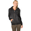 Volcom Fortune Denim Look Full-Zip Sweatshirt - Women's
