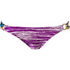 Tribal Play Soft Side Rouche Full Bikini Bottom - Women's