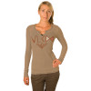 Katmouse Split Neck Thermal Top - Women's
