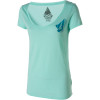 Volcom Ditto Stone Slim Scoop V Neck Shirt - Short-Sleeve - Women's