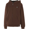 Solid Speckle Lined Full-Zip Hooded Sweatshirt - Boys'