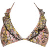 Lazy Days Lace Ruffle Halter Bikini Top - Women's
