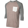 Volcom Base Line Raglan Crew -  3/4-Sleeve - Men's