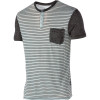 Volcom William Burn Out Henley Crew - Short-Sleeve - Men's