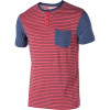 Volcom William Burn Out Henley Crew - Short-Sleeve - Men's