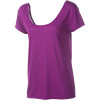 Stone Splice Scoop Back Top - Short-Sleeve - Women's