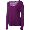 Stone Splice Scoop Neck Top - Long-Sleeve - Women's