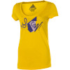 Scripterrr Slim Scoop V-Neck T-Shirt - Short-Sleeve - Women's
