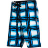 Wavey Plaid Board Short - Men's 