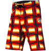 Wavey Plaid Board Short - Men's 