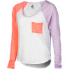 Volcom Pocket Blocket Raglan T-Shirt - Long-Sleeve - Women's