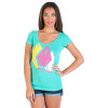 Tri Pod Slim V-Neck T-Shirt - Short-Sleeve - Women's