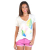 Slam Fade Boyfriend V-Neck T-Shirt - Short-Sleeve - Women's