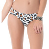 Tropical Nights Zip Retro Bikini Bottom - Women's