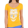 Shady Skulz V-Neck T-Shirt - Short-Sleeve - Women's