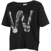 Acrylic T-Shirt - Short-Sleeve - Women's