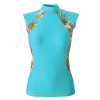 Water Girl Cap Sleeve Rash Guard - Women's