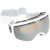Gloss White/Bronze/Silver Chrome, One Size