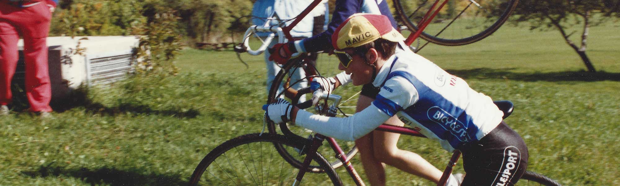Photo: Racing cyclocross was once a common method for professional cyclists to stay fit in the off-season. 