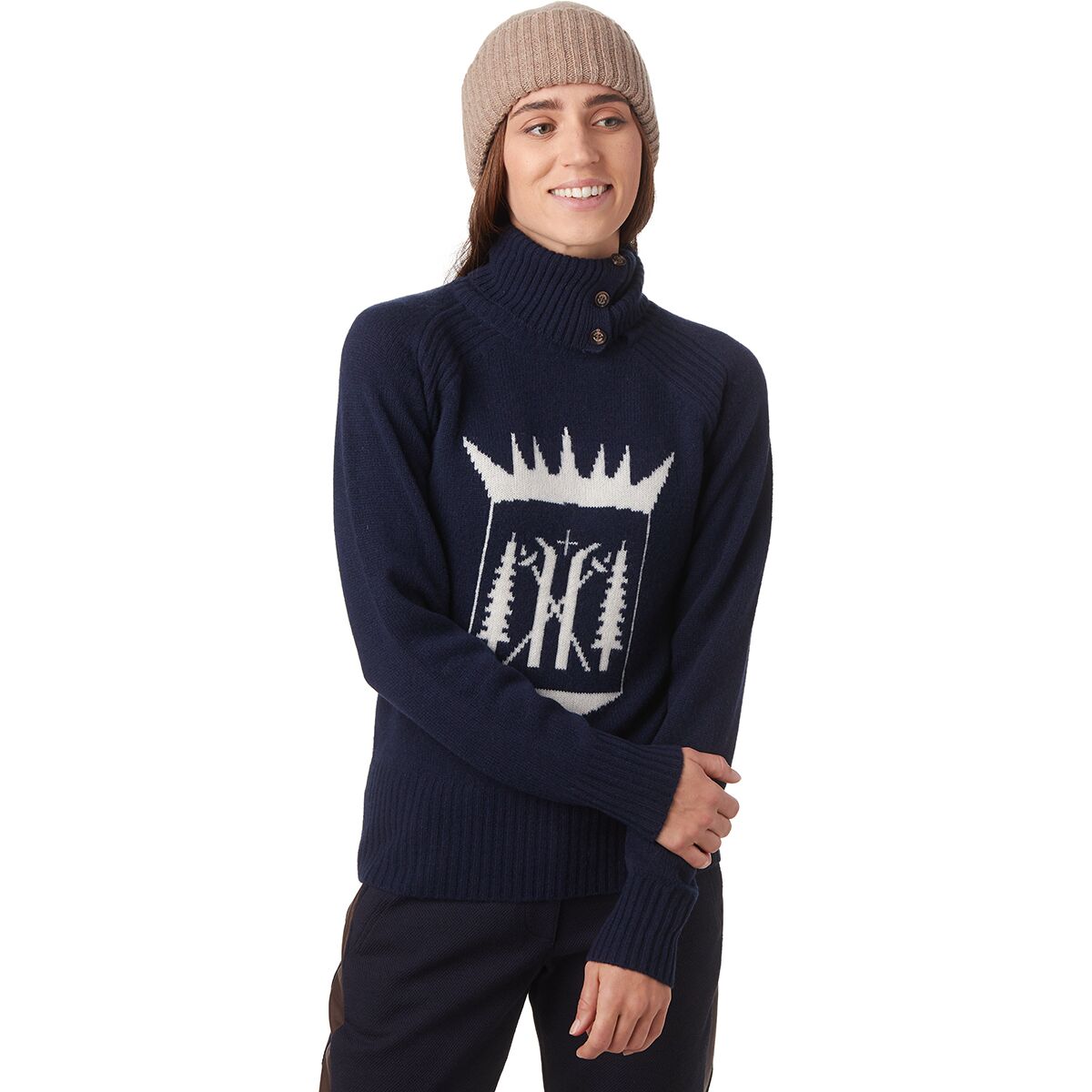 Alps & Meters Ski Race Knit Monarch Sweater - Women's